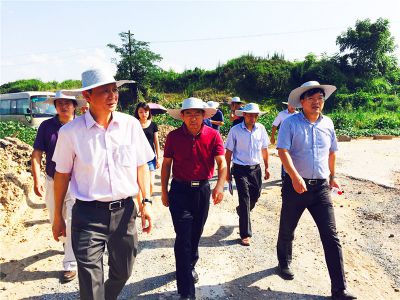 深圳遠恒佳教育集團領導考察長壽區(qū)投資環(huán)境并第二次選址